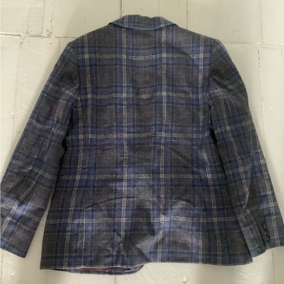 Pendleton virgin wool blazer vintage s m l plaid - Picture 6 of 6